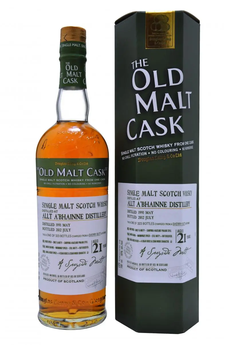 Allt-A-Bhainne 1991 | 21 Year Old | Cask 8820 1