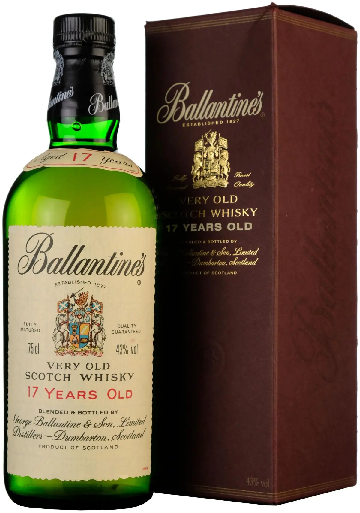 Ballantine's 17 Year Old 1990S 1