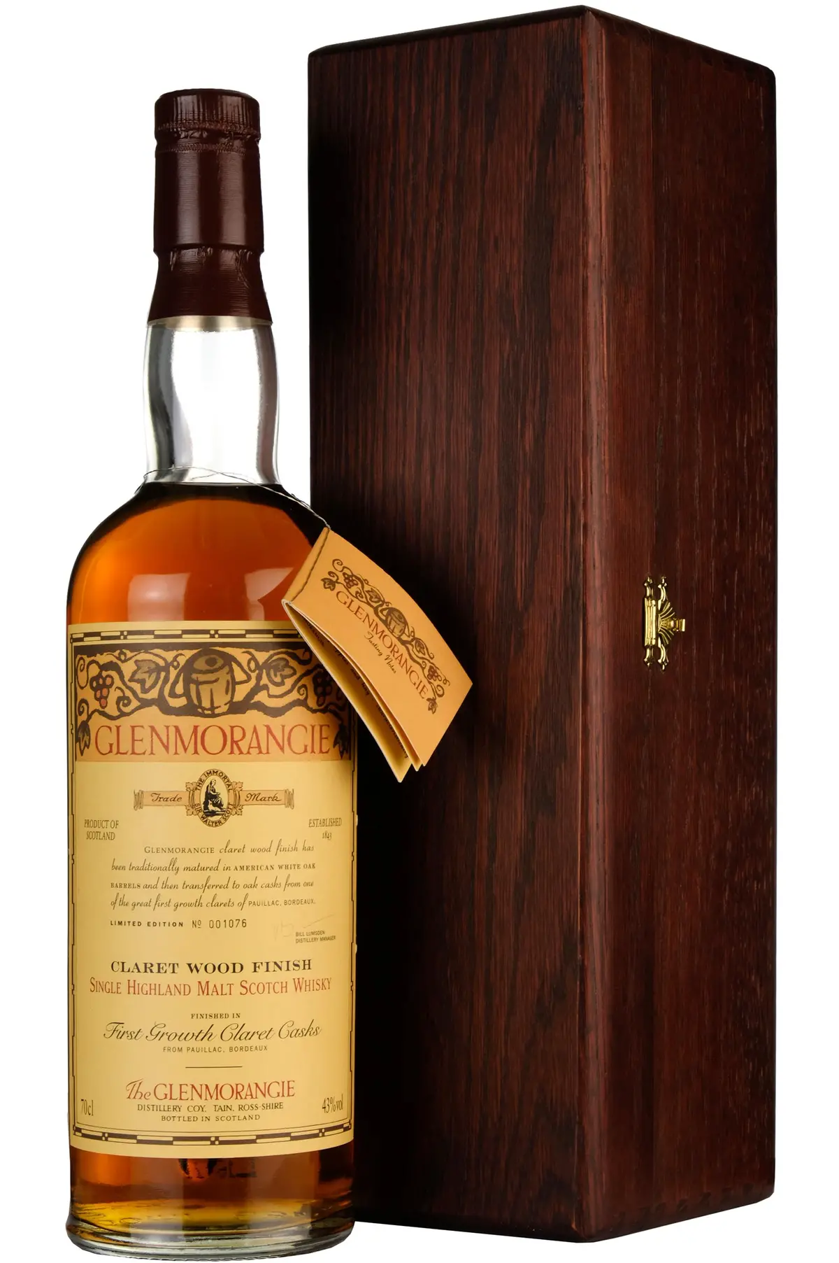 Glenmorangie Claret Wood 1990 Release 1