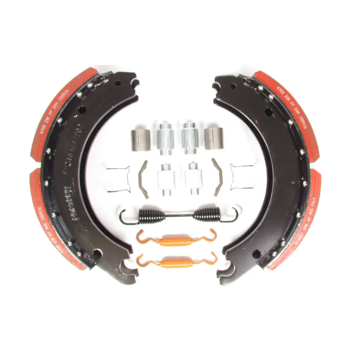 Fortpro 4702Q Front Brake Shoe Box Kit - Gawr 23K - Brake Size 15” X 4” | F224915 1