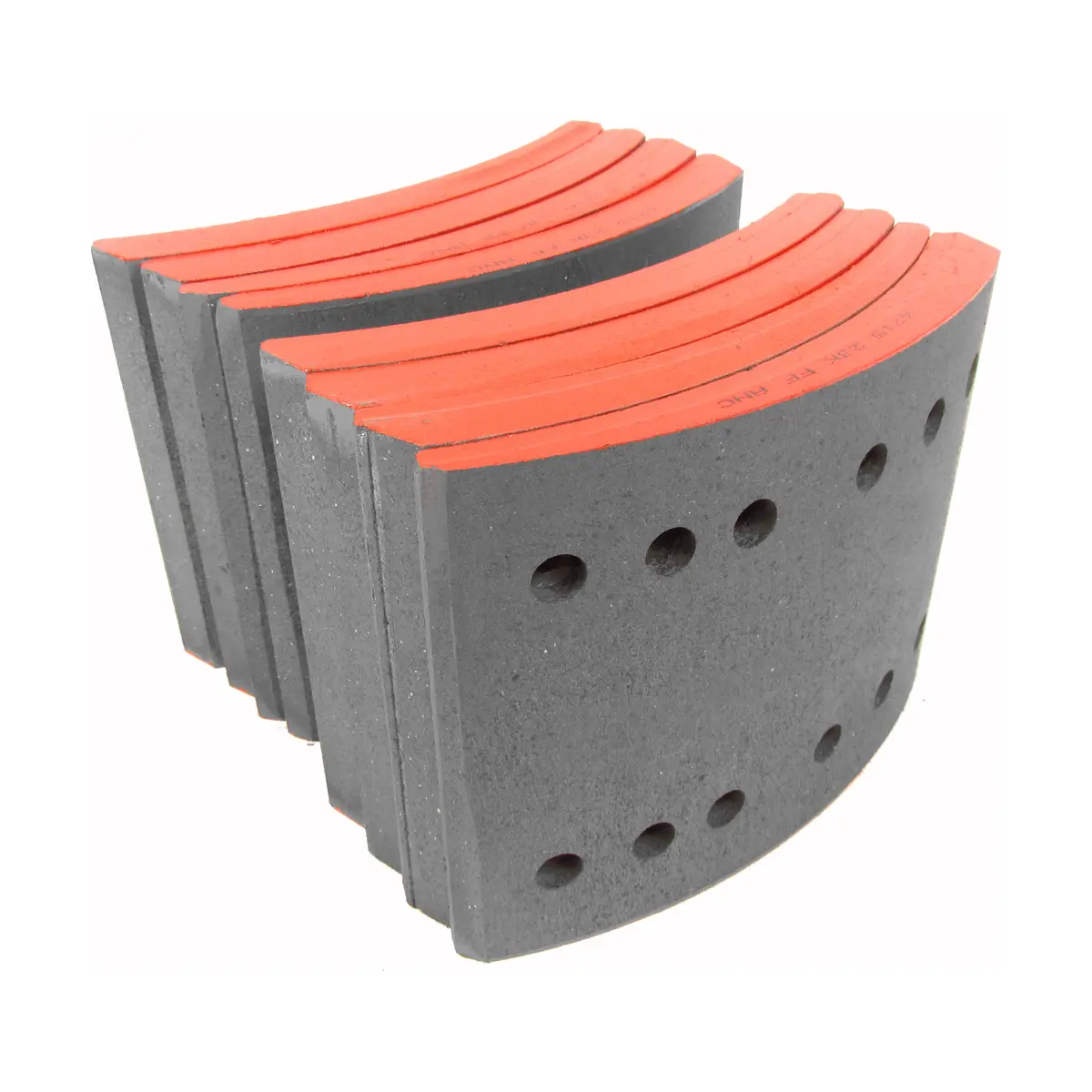 Fortpro 4715 Brake Lining Set - Gawr 23K - Brake Size 16 1/2" X 6" | F224960 1
