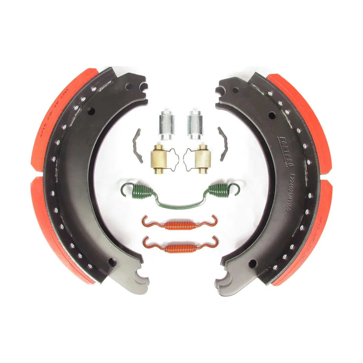 Fortpro 4715Q Front Brake Shoe Box Kit - Gawr 23K - Brake Size 16 1/2” X 6” | F224921 1