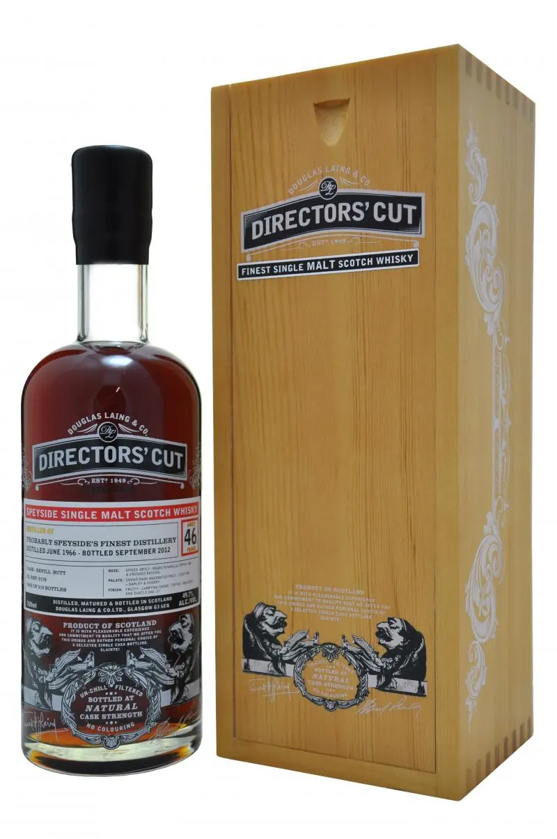 Probably Speyside's Finest 1966 | 46 Year Old | Directors' Cut 1
