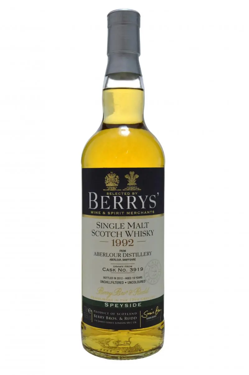 Aberlour 1992-2012 | 19 Year Old | Berry Bros & Rudd 1