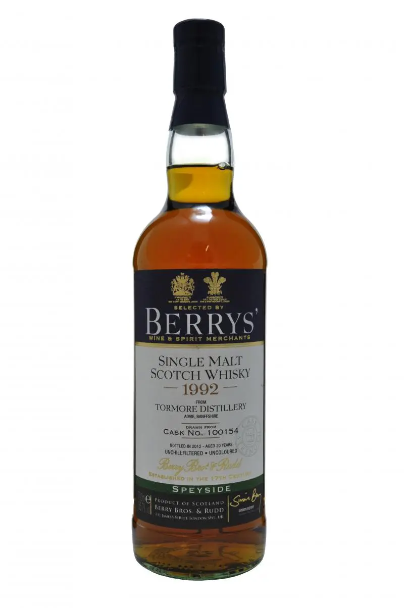 Tormore 1992 | 20 Year Old | Berry Bros & Rudd 1