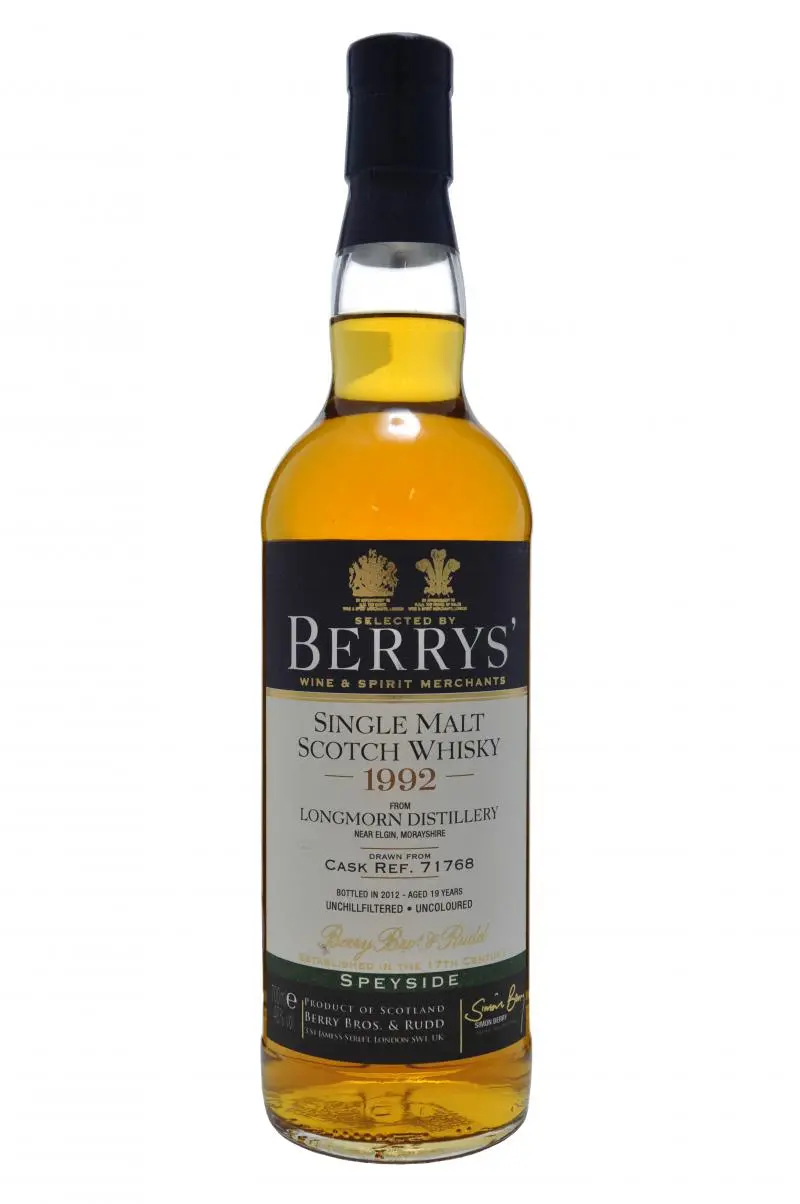 Longmorn 1992 | 19 Year Old | Berry Bros & Rudd 1