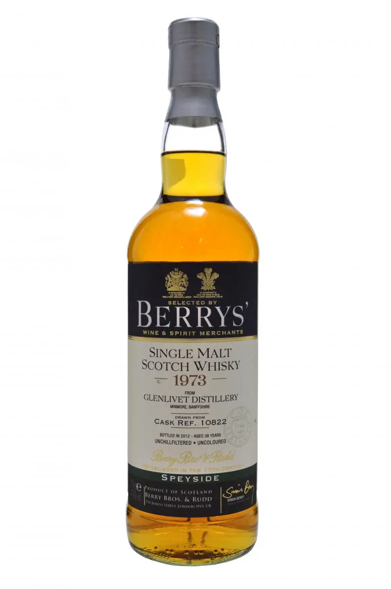 Glenlivet 1973 | 38 Year Old | Berry Bros & Rudd 1
