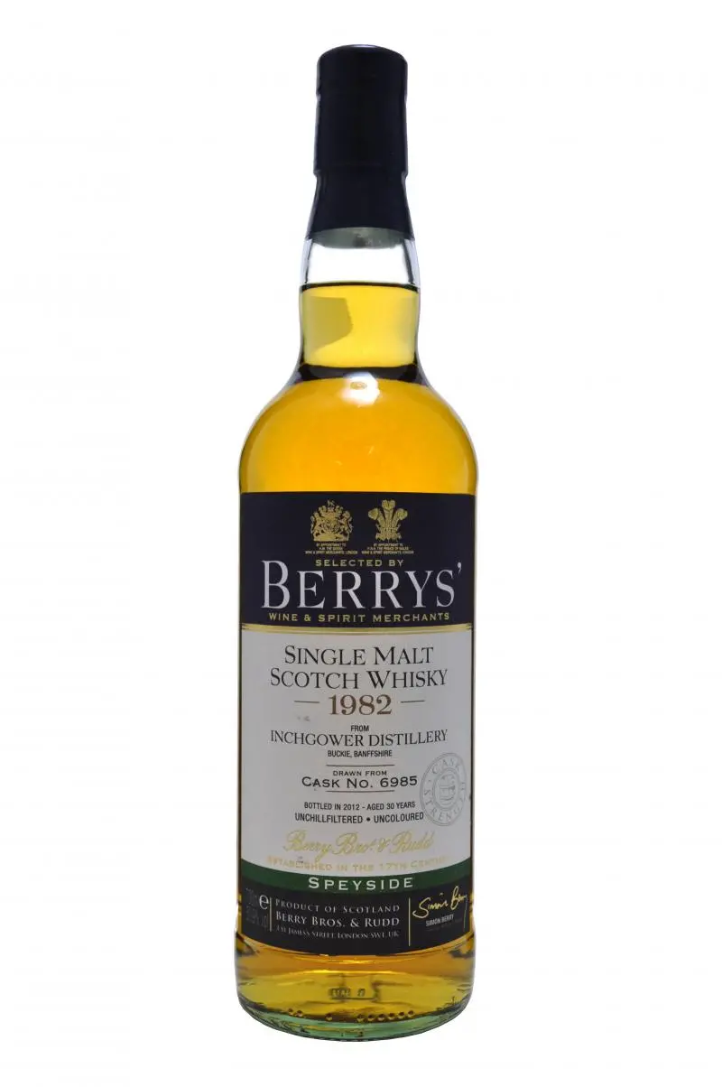 Inchgower 1982 | 30 Year Old | Berry Bros & Rudd 1