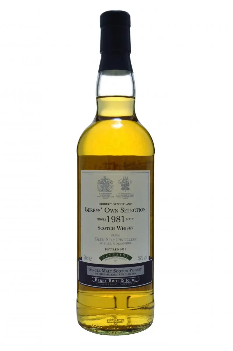 Glen Spey 1981-2011 | Berrys' Own Selection | Berry Bros & Rudd 1