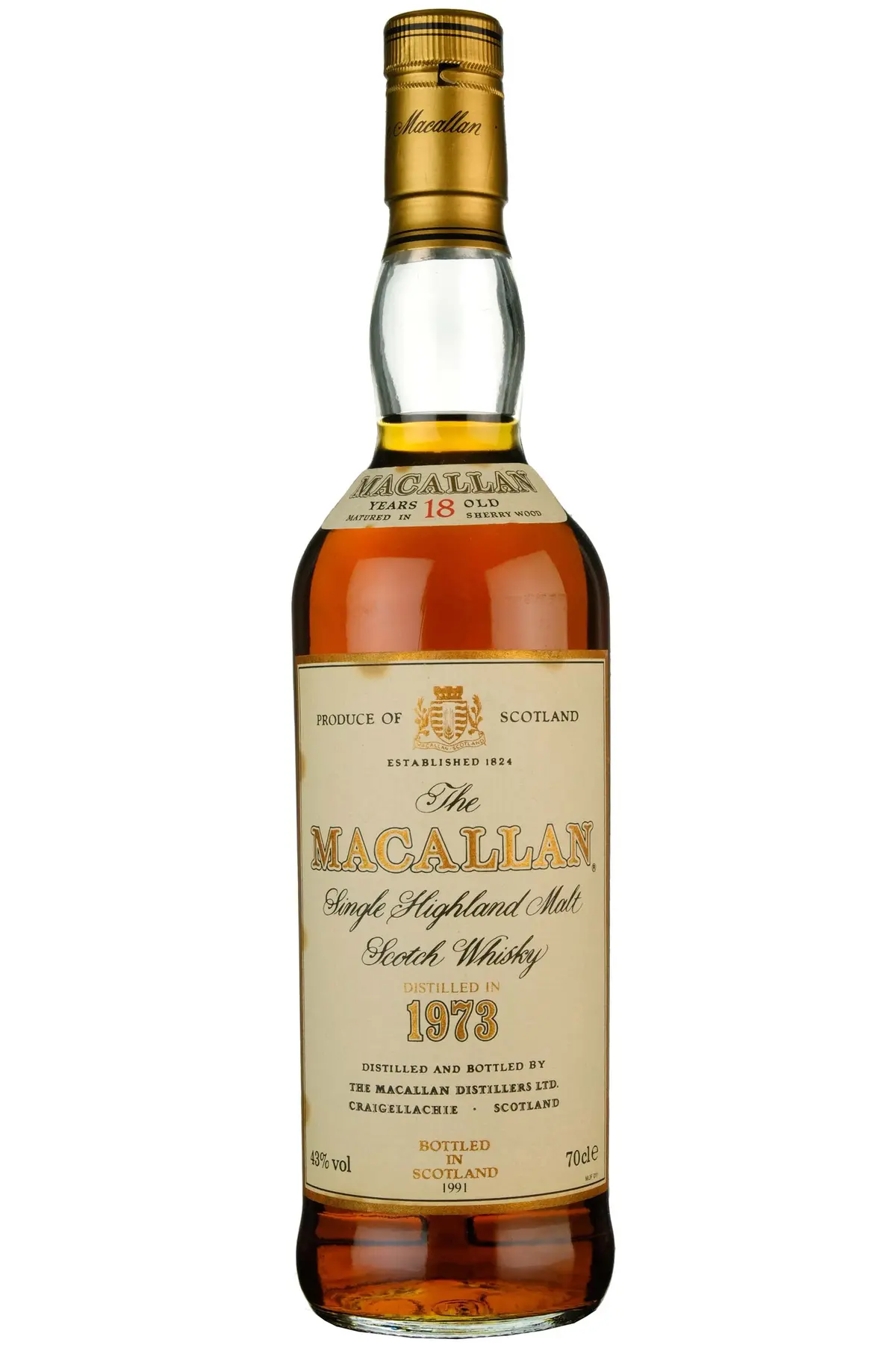 Macallan 1973-1991 | 18 Year Old Sherry Cask 1