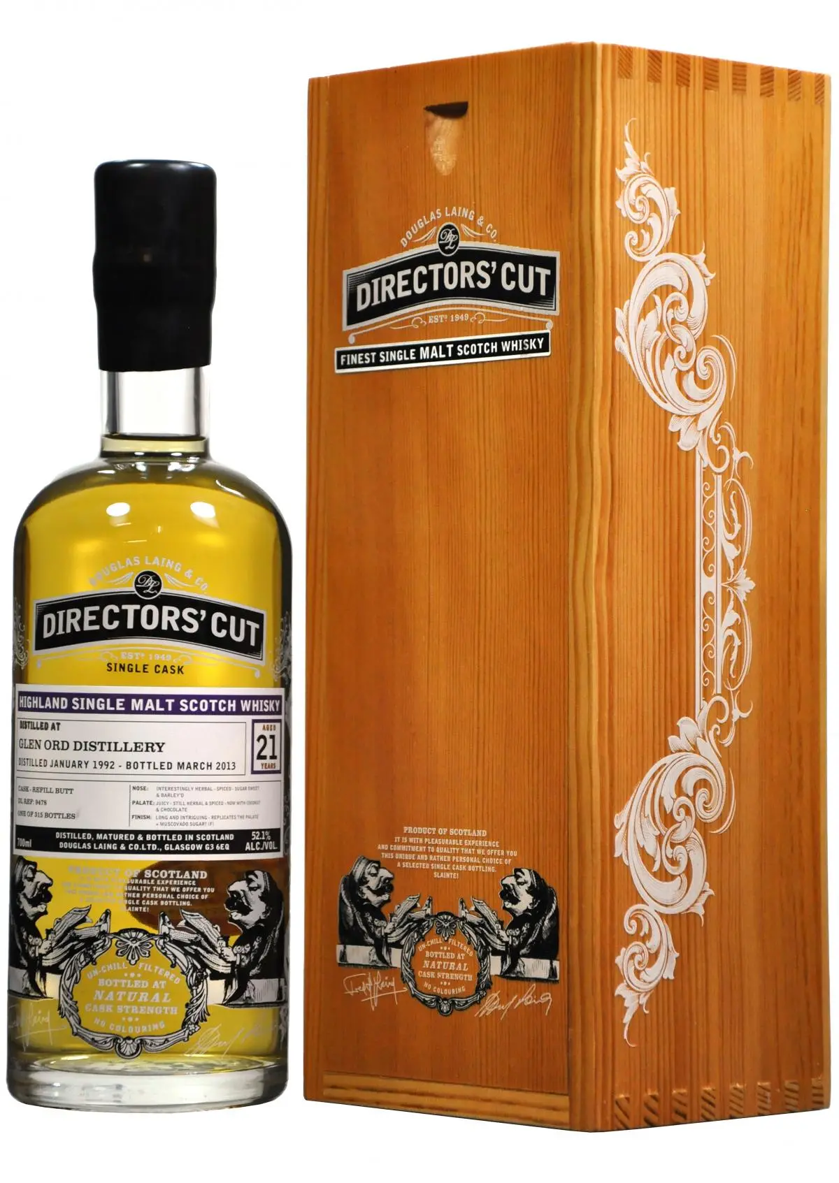 Glen Ord 1992-2013 | 21 Year Old | Directors' Cut | Cask 9478 1