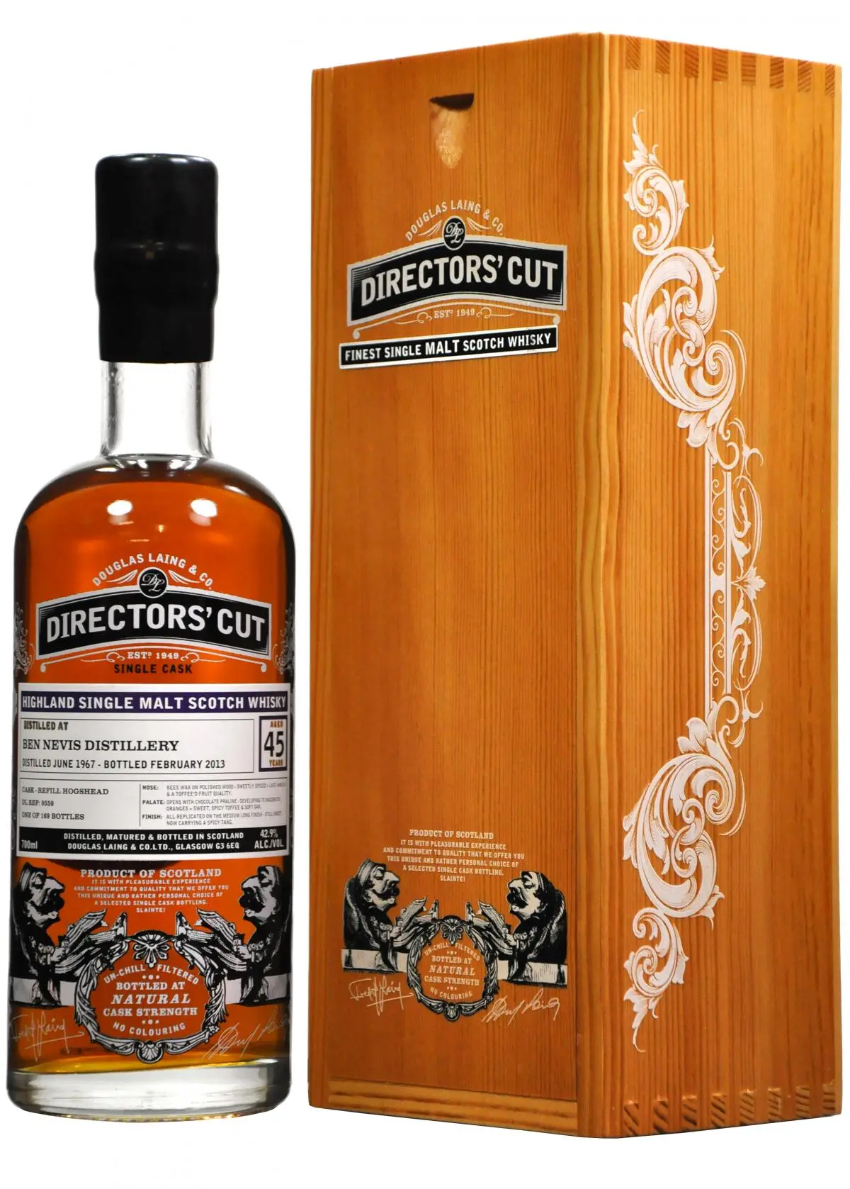 Ben Nevis 1967-2013 | 45 Year Old | Directors' Cut | Cask 9559 1