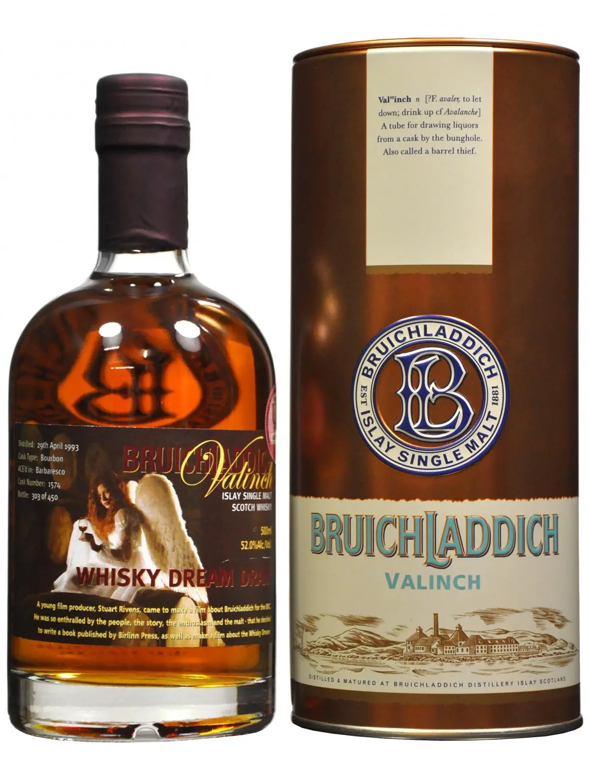 Bruichladdich 1993 | Whisky Dream Dram Valinch 1