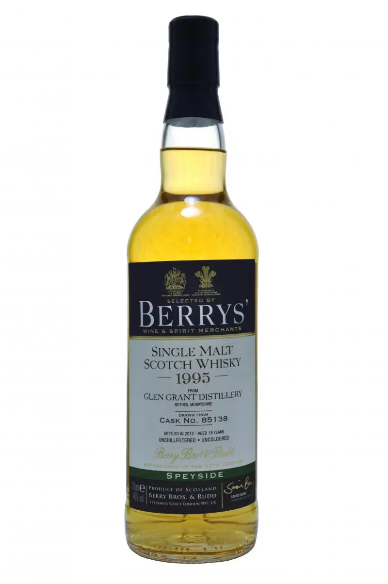 Glen Grant 1995-2013 | 18 Year Old | Berry Bros & Rudd 1