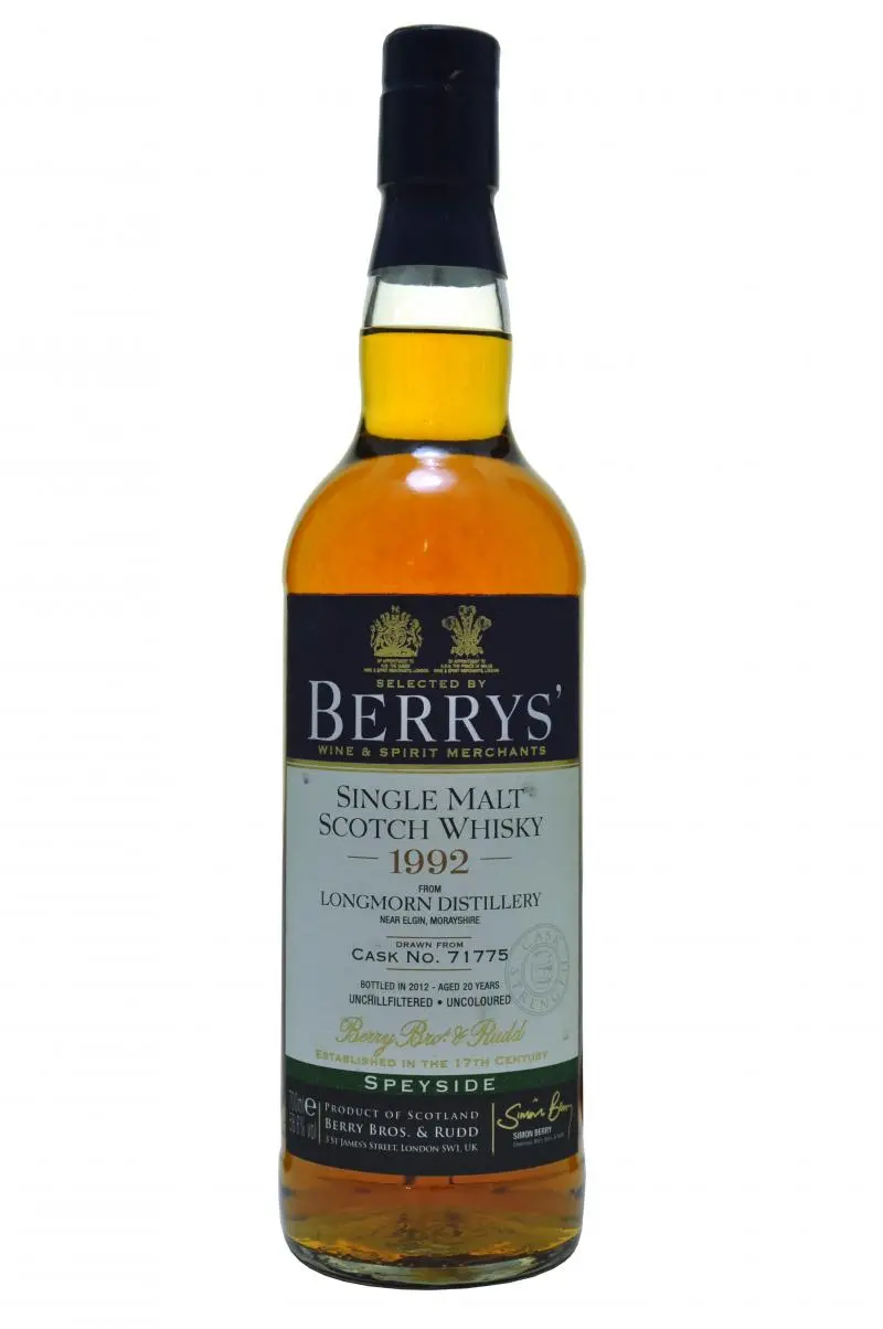 Longmorn 1992 | 20 Year Old | Berry Bros & Rudd 1