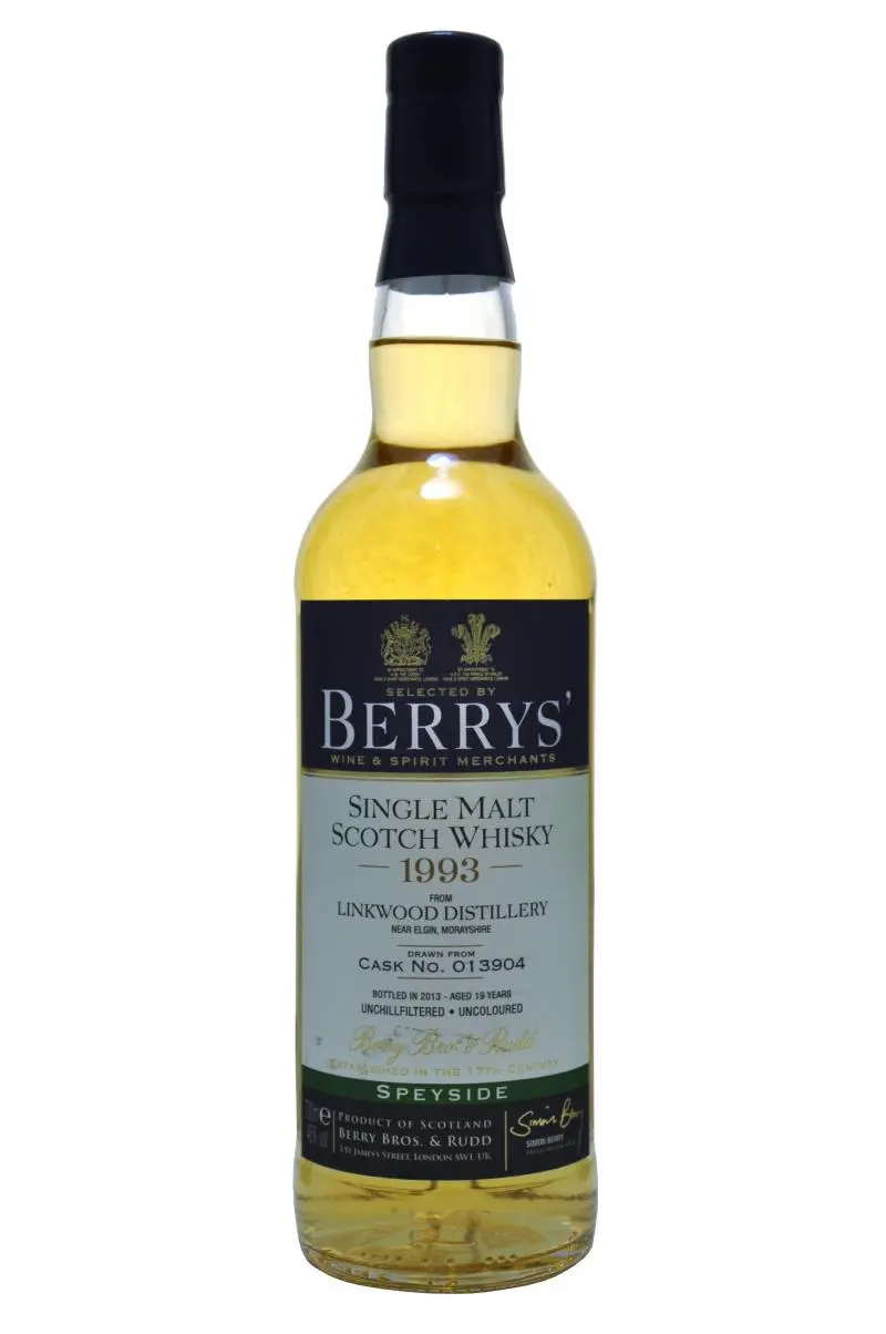 Linkwood 1993-2013 | 19 Year Old | Berry Bros & Rudd Single Cask 013904 1