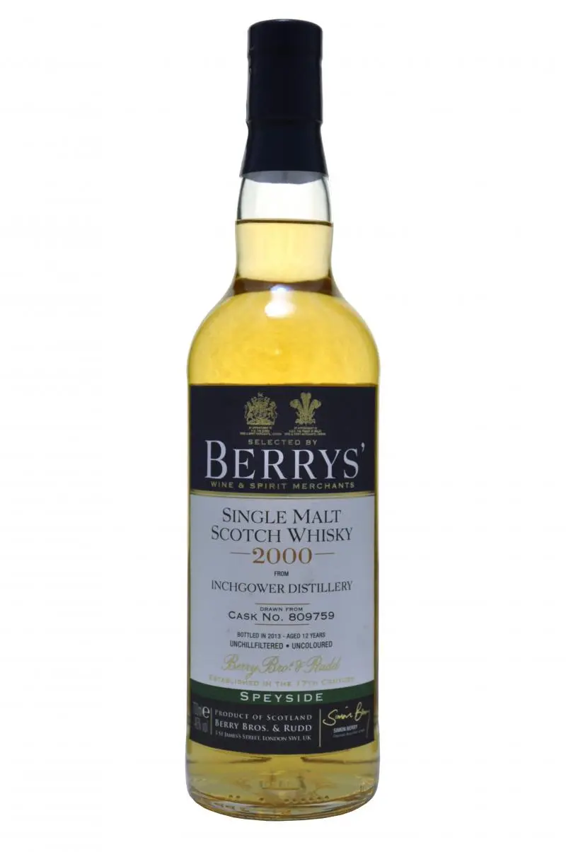 Inchgower 2000-2013 | 12 Year Old | Berry Bros & Rudd 1