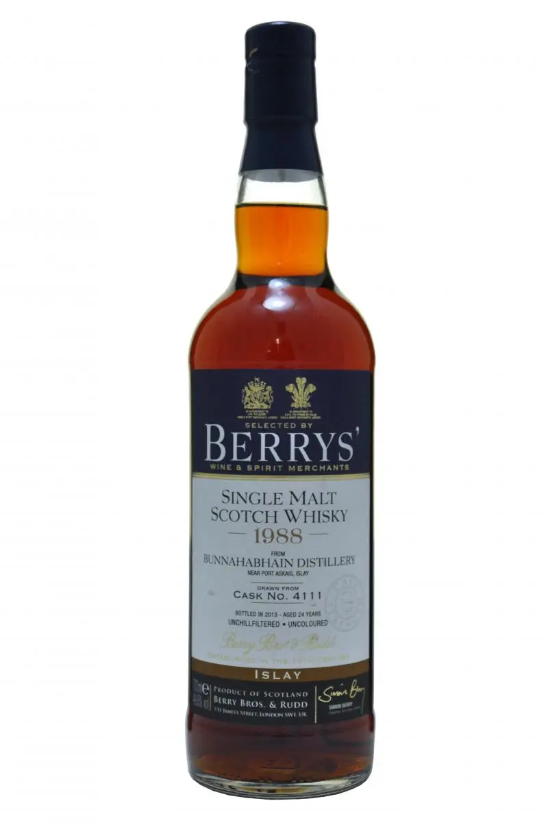 Bunnahabhain 1988 | 24 Year Old | Berry Bros & Rudd 1