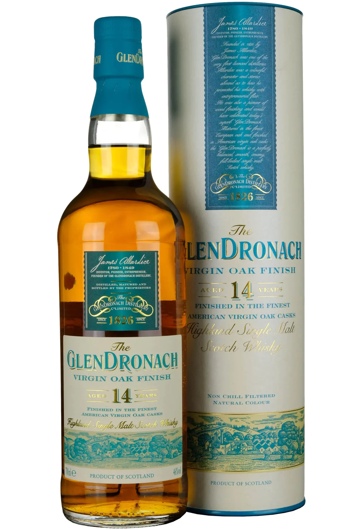 Glendronach 14 Year Old Virgin Oak Finish Bottled 2016 1