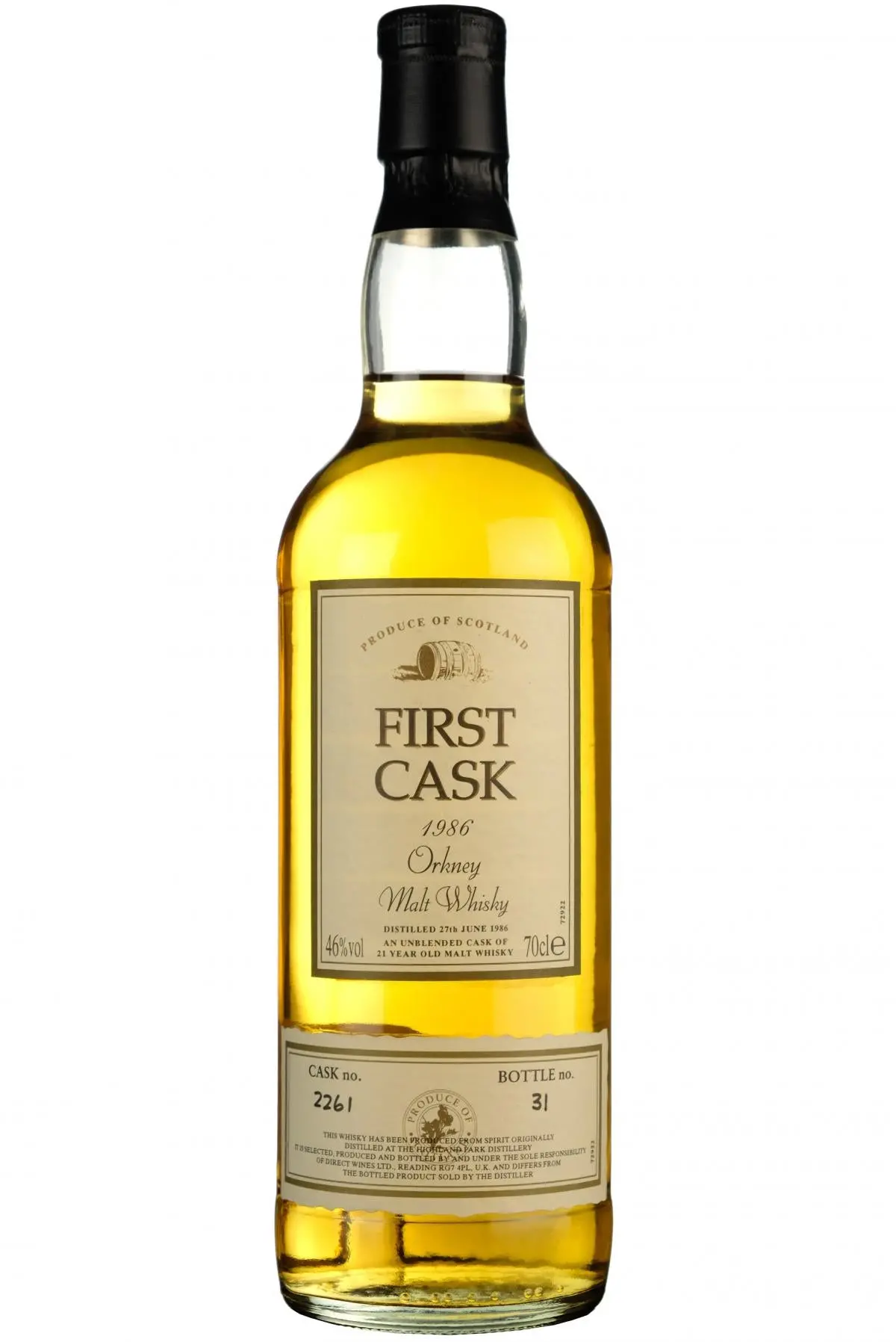 Highland Park 1986 | 21 Year Old | First Cask 2261 1