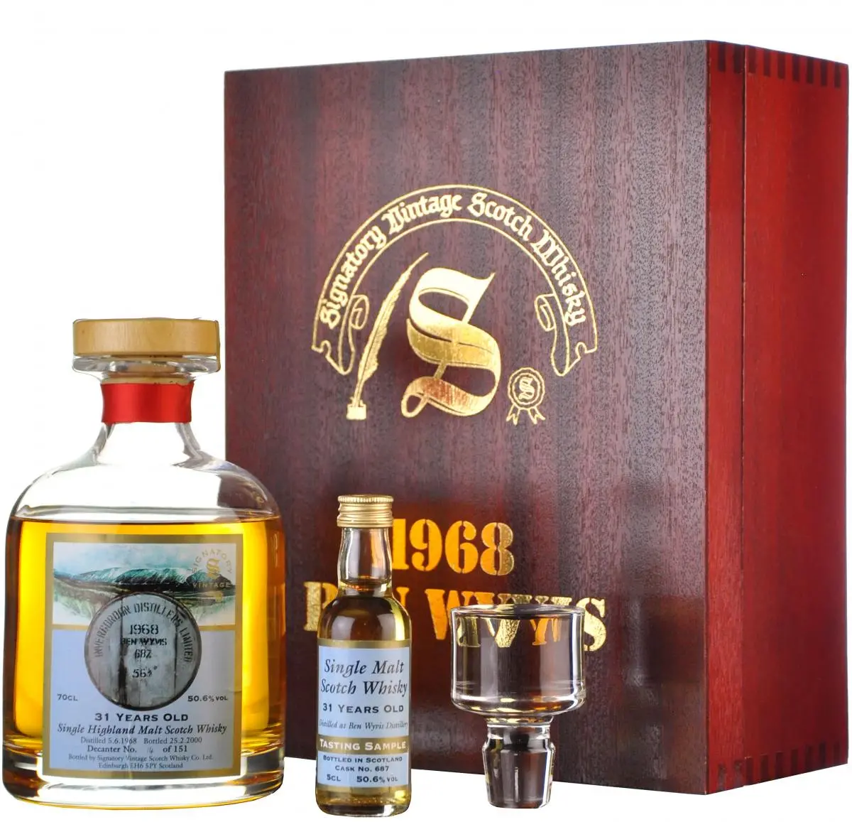 Ben Wyvis 1968-2000 | 31 Year Old | Signatory Vintage Cask 687 1