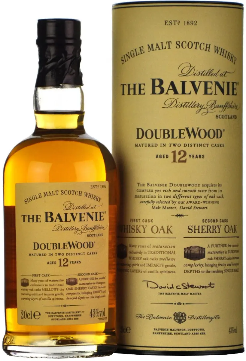 Balvenie 12 Year Old Doublewood 20Cl 1