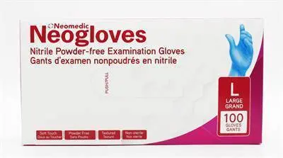 Supp Disp Glvs Nitrile Neomedic Lrg 100/Bx (10) 1