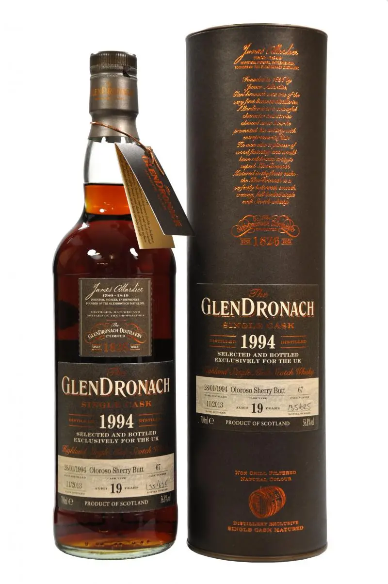 Glendronach 1994-2013 | 19 Year Old | Single Cask 67 | Uk Exclusive 1