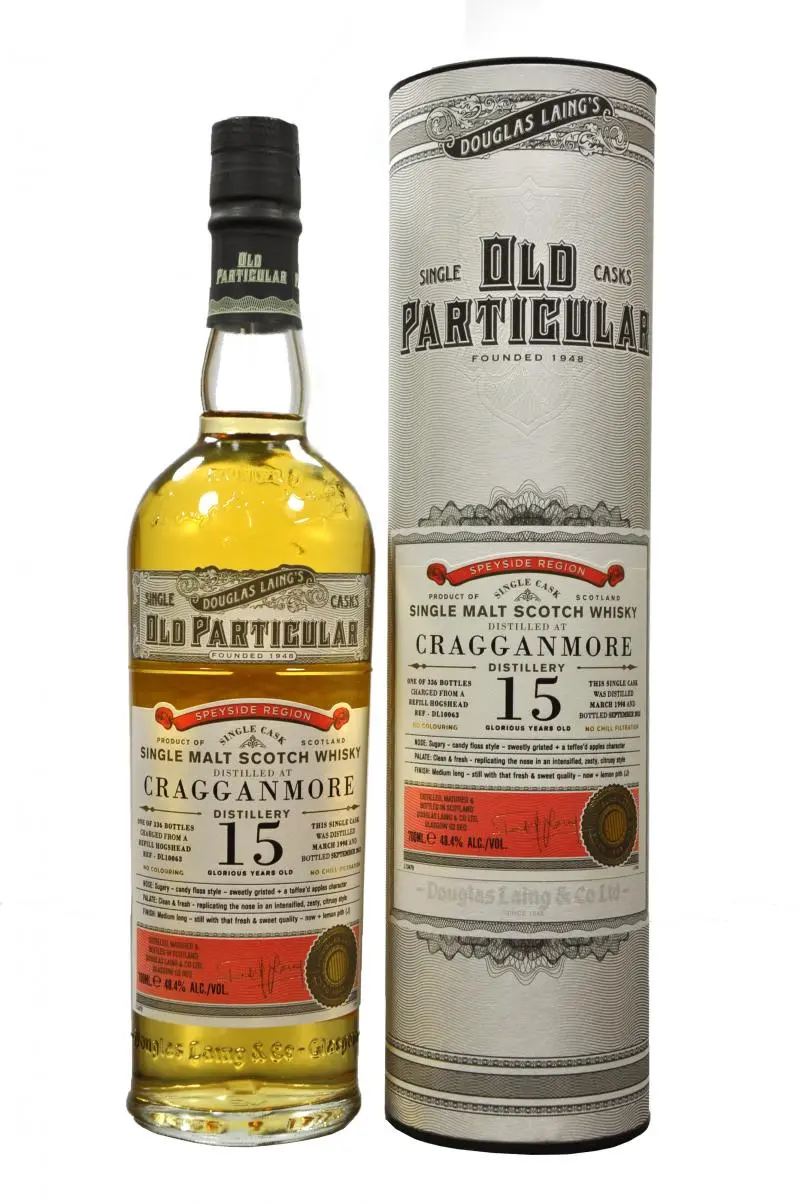 Cragganmore 1998-2013 | 15 Year Old | Old Particular Dl10063 1