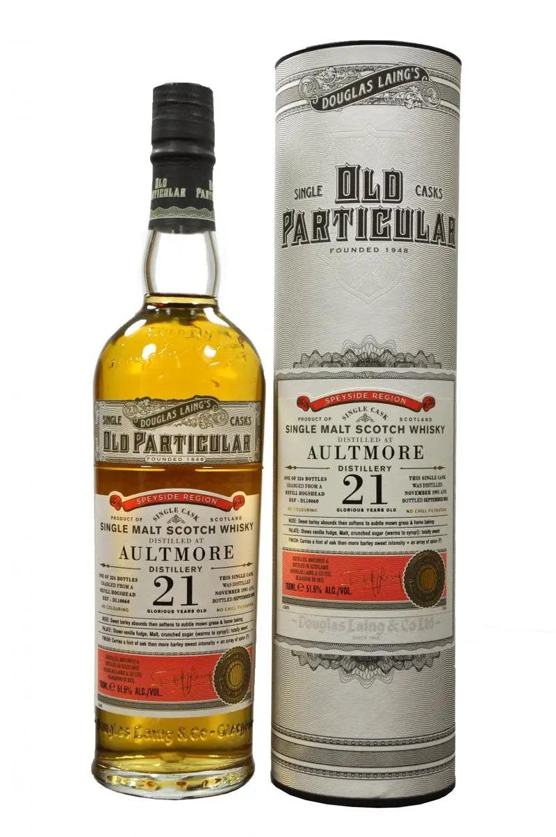 Aultmore 1991-2013 | 21 Year Old | Old Particular | Single Cask Dl10060 1