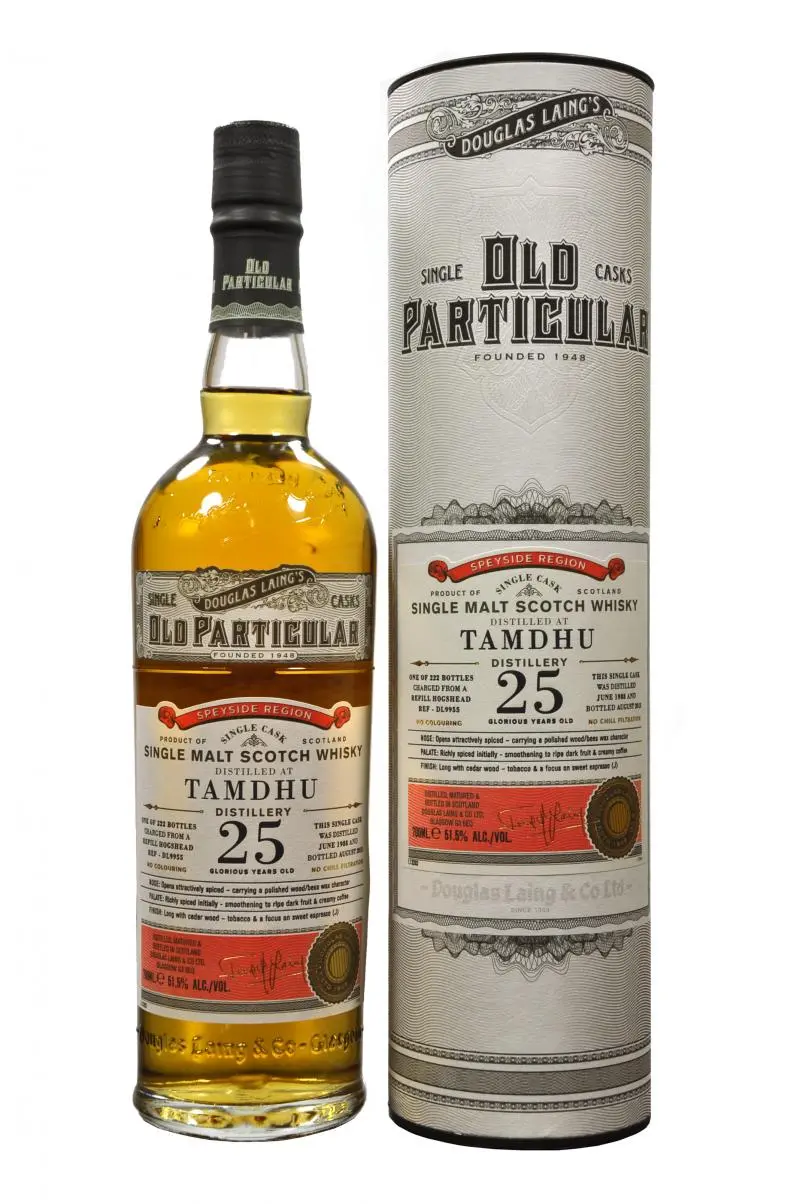 Tamdhu 1988 | 25 Year Old | Old Particular Dl9955 1