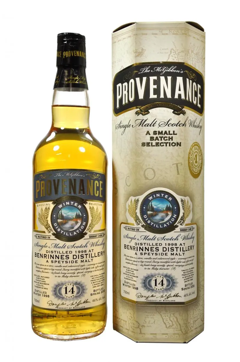 Benrinnes 1998-2013 | 14 Year Old | Provenance Cask 9632 1