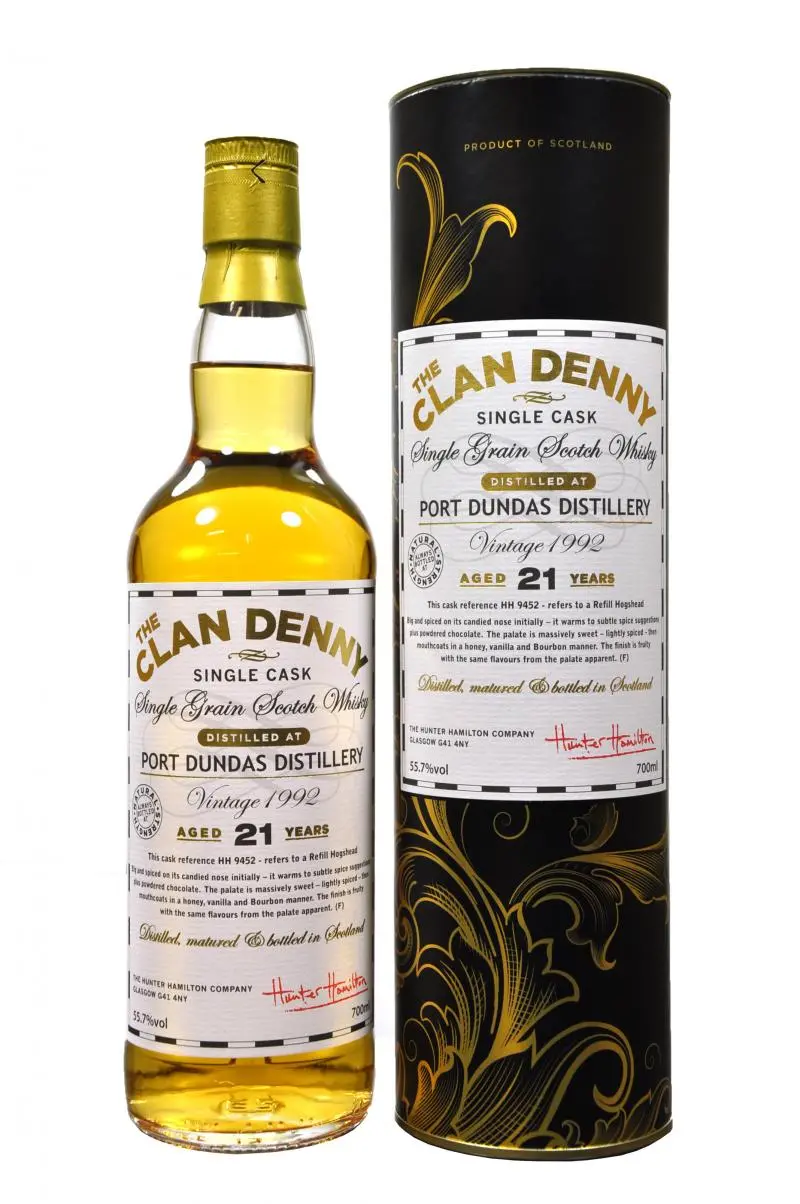 Port Dundas 1992 | 21 Year Old | The Clan Denny Hh9452 1