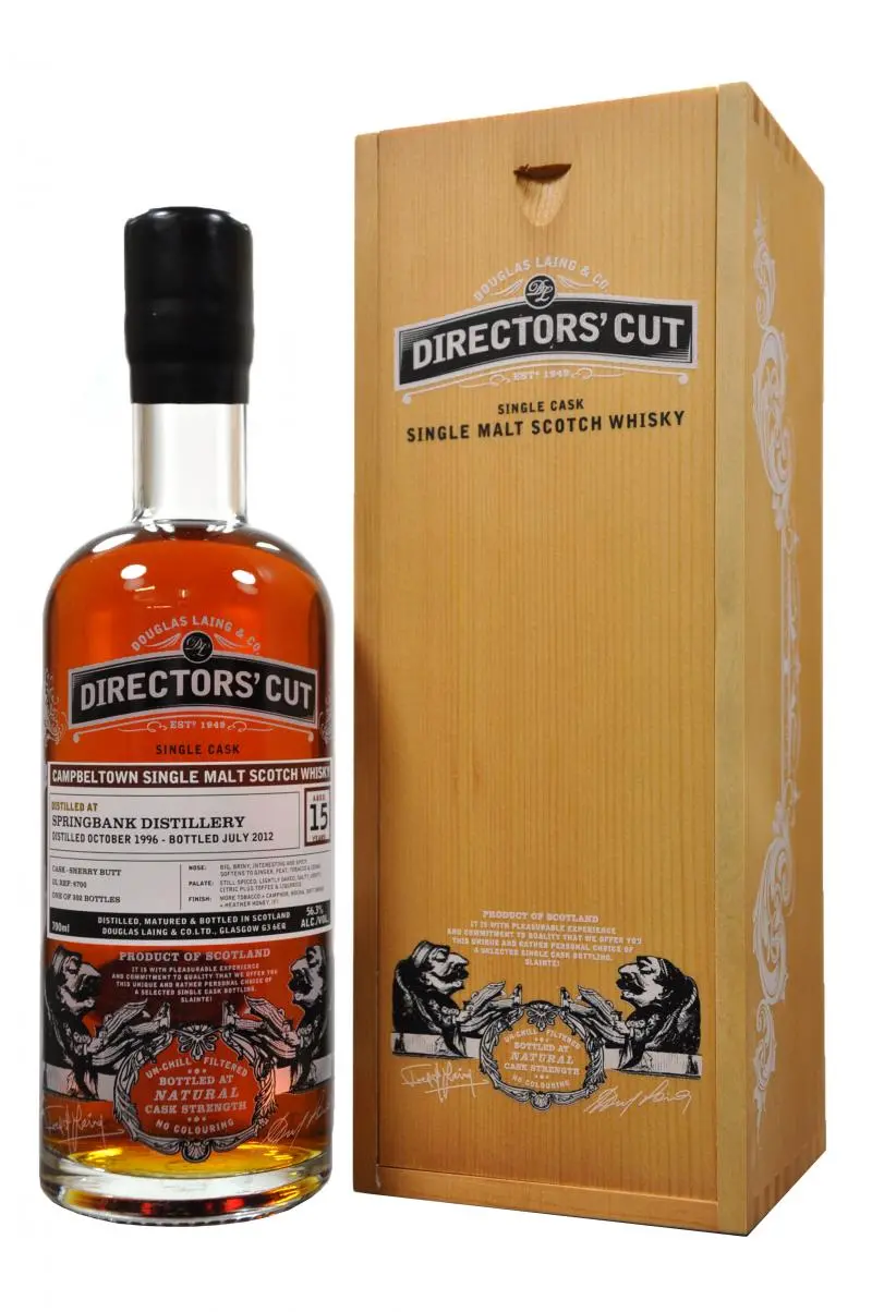 Springbank 1996-2012 | 15 Year Old | Directors' Cut | Cask 8700 1