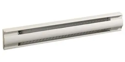 Ofm0757bl-Tb6cd Standard Baseboard Heater 750W 347V White, Built In Stat 1P, 945Mm 1