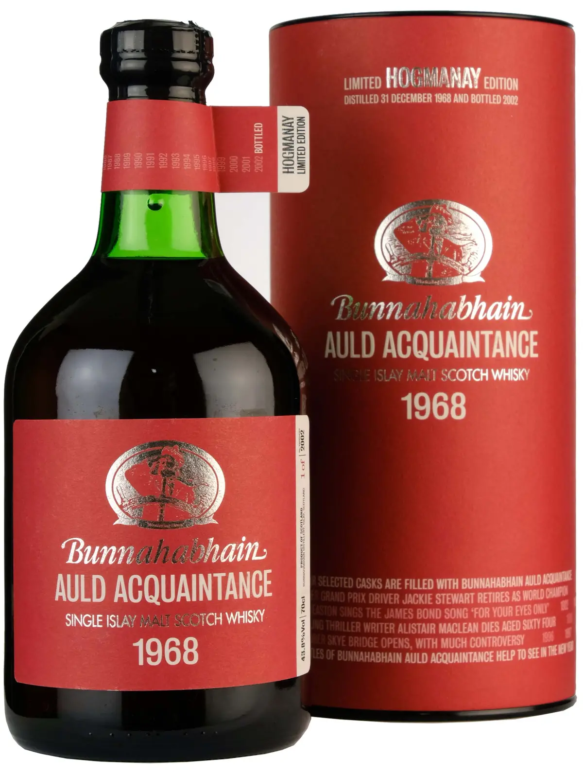 Bunnahabhain 1968-2002 | 34 Year Old Auld Acquaintance 1