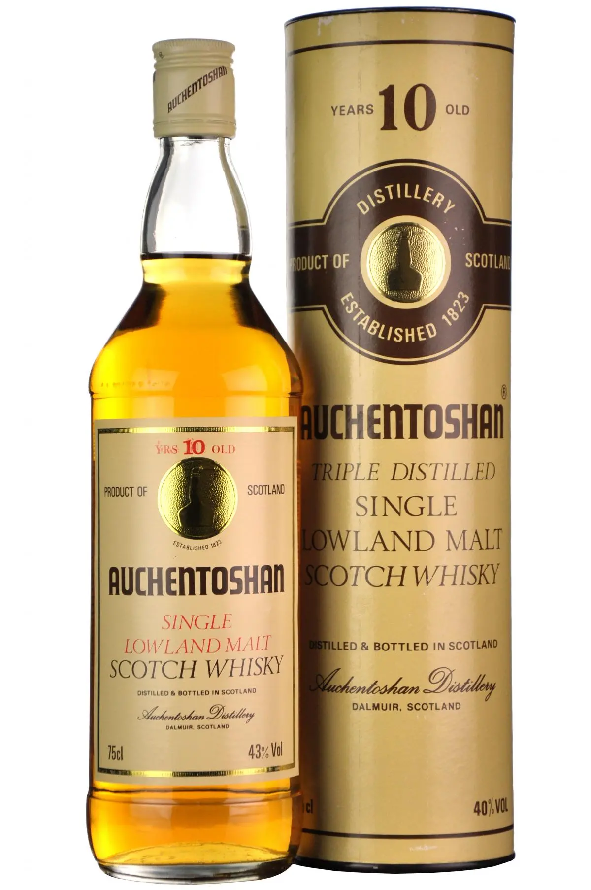Auchentoshan 10 Year Old 1980S 1