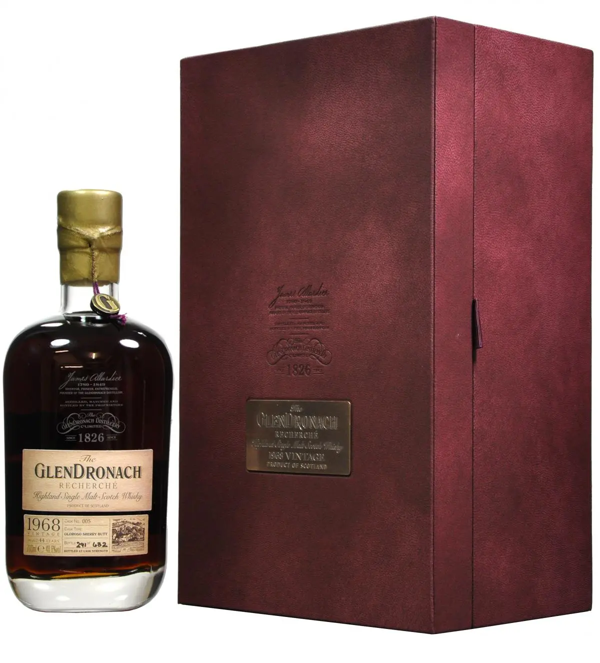 Glendronach 1968-2012 | 44 Year Old | Recherche Single Cask 005 1