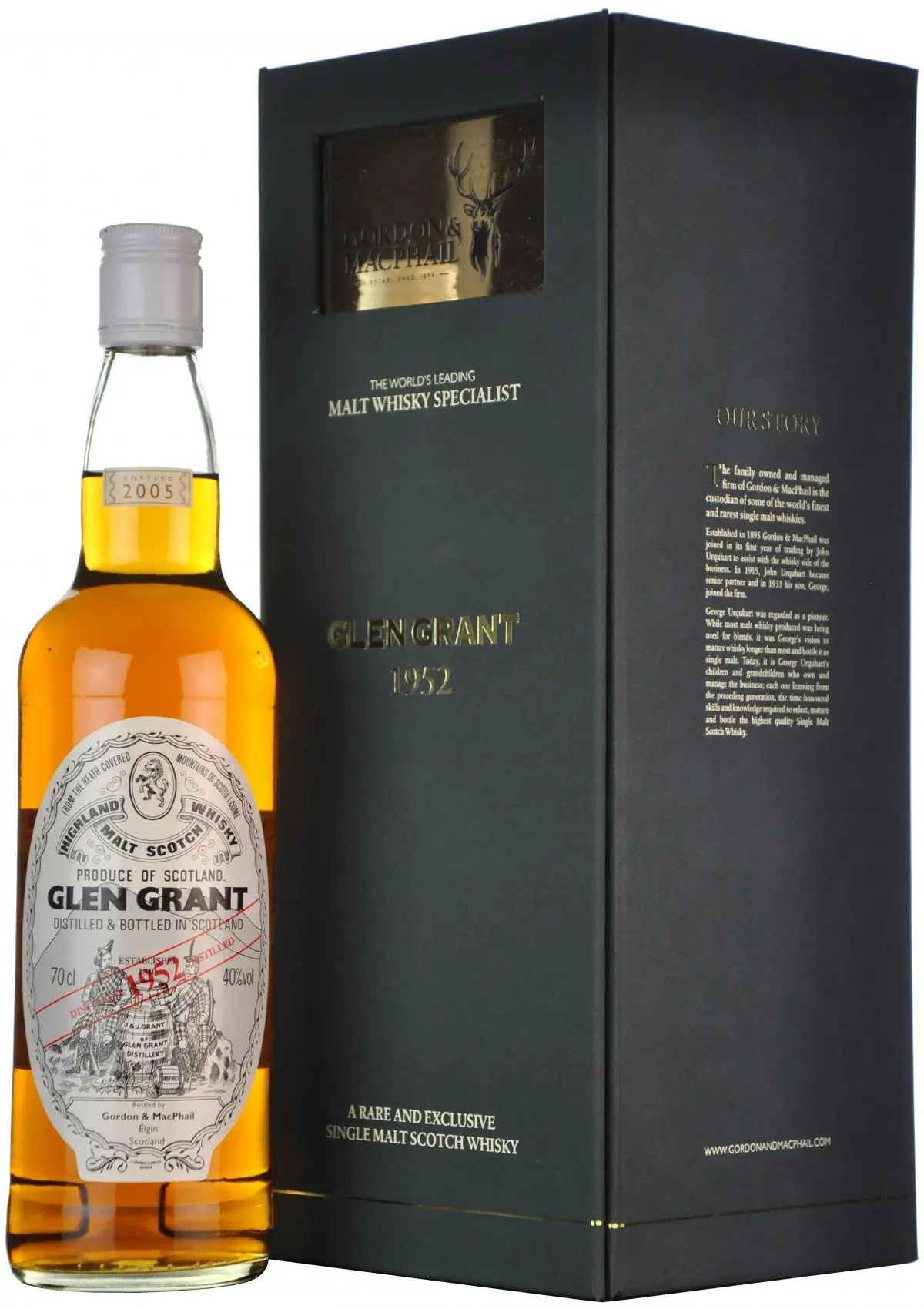 Glen Grant 1952-2005 | 52 Year Old Gordon & Macphail Casks 382+2555 1