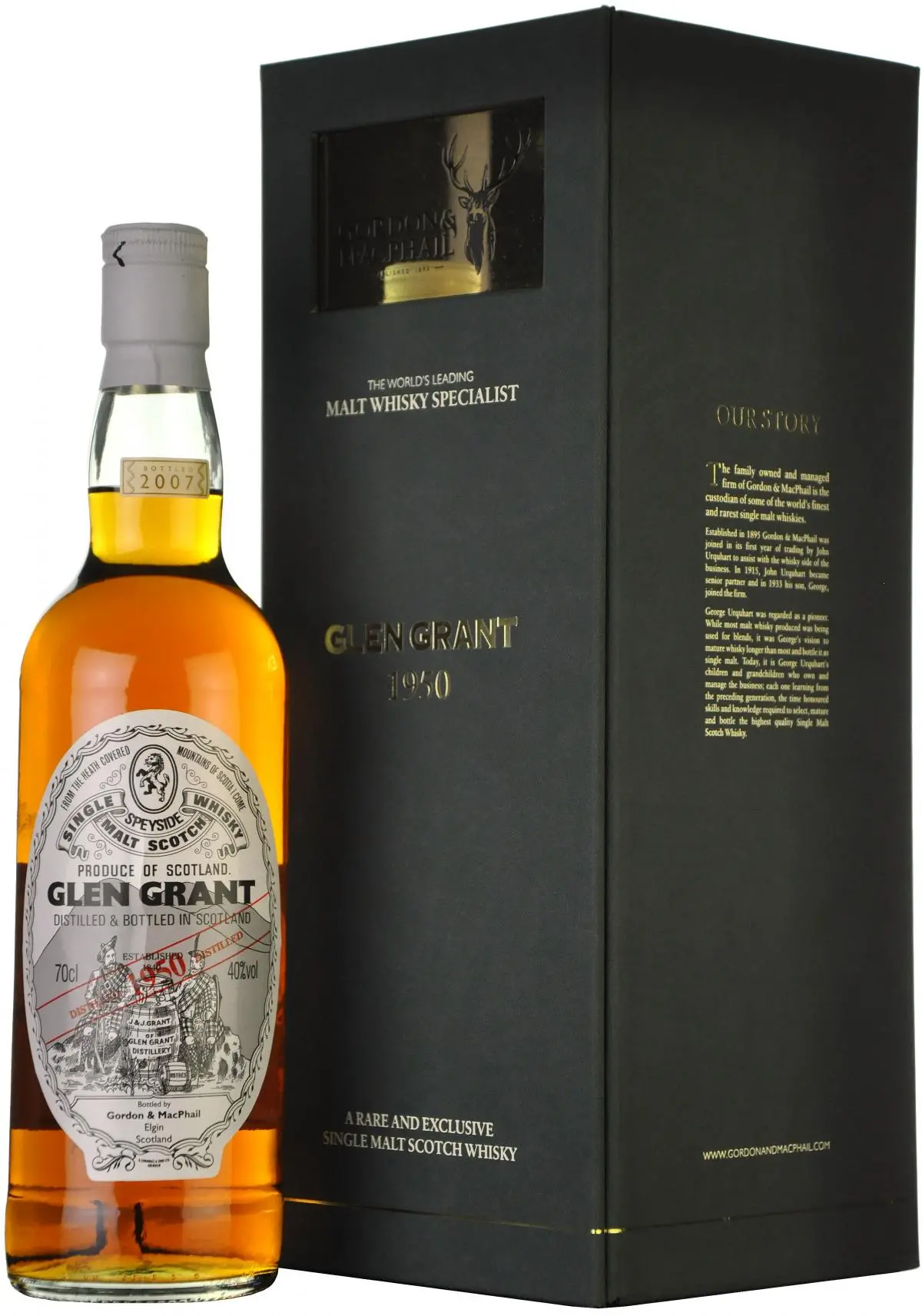 Glen Grant 1950-2007 | 57 Year Old Gordon & Macphail Casks 853+2734 1