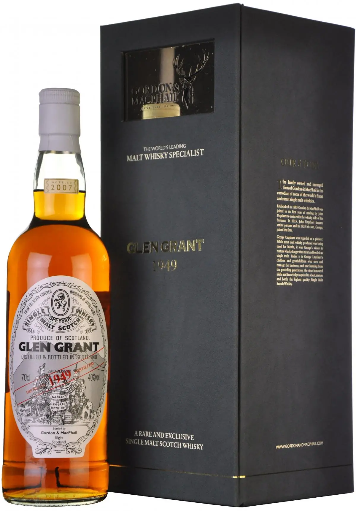 Glen Grant 1949-2007 | 58 Year Old Gordon & Macphail Casks 3175+3180 1