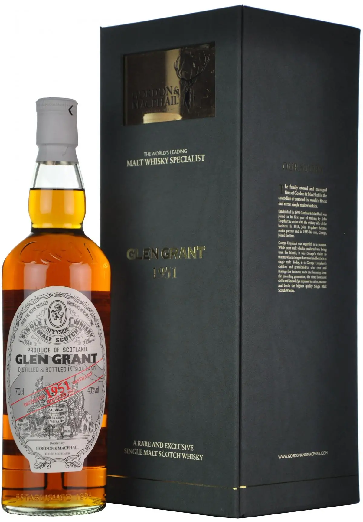 Glen Grant 1951-2013 | 61 Year Old Gordon & Macphail Casks 3202+2760 1
