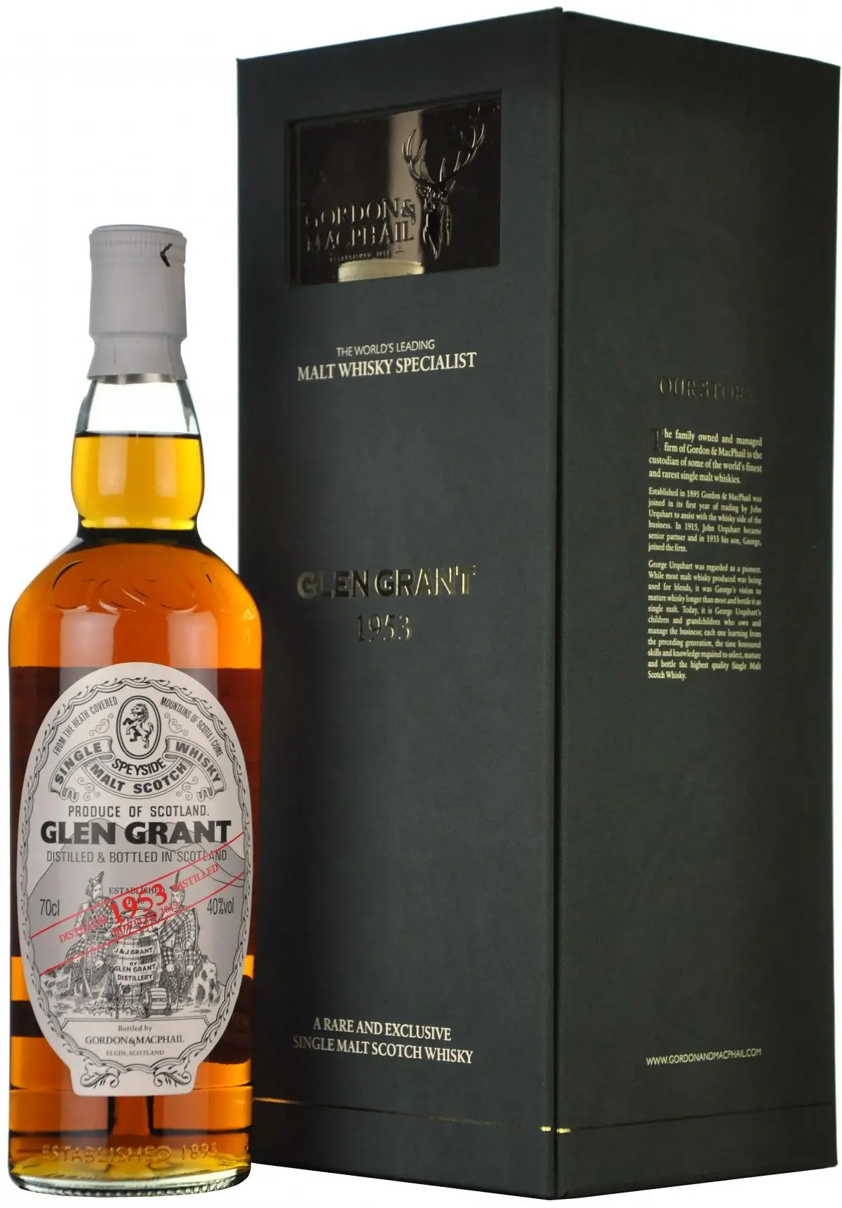 Glen Grant 1953-2013 | 60 Year Old Gordon & Macphail - Casks 598+599+1105 1