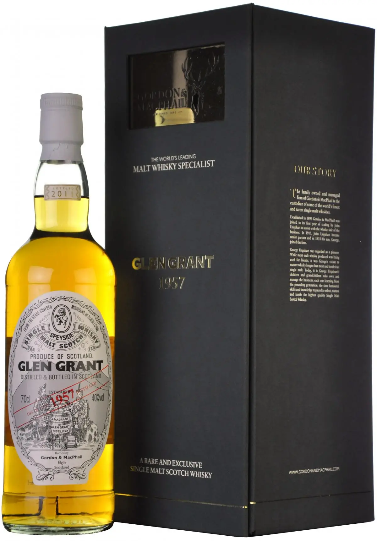 Glen Grant 1957-2011 | 53 Year Old Gordon & Macphail Single Cask 3485 1