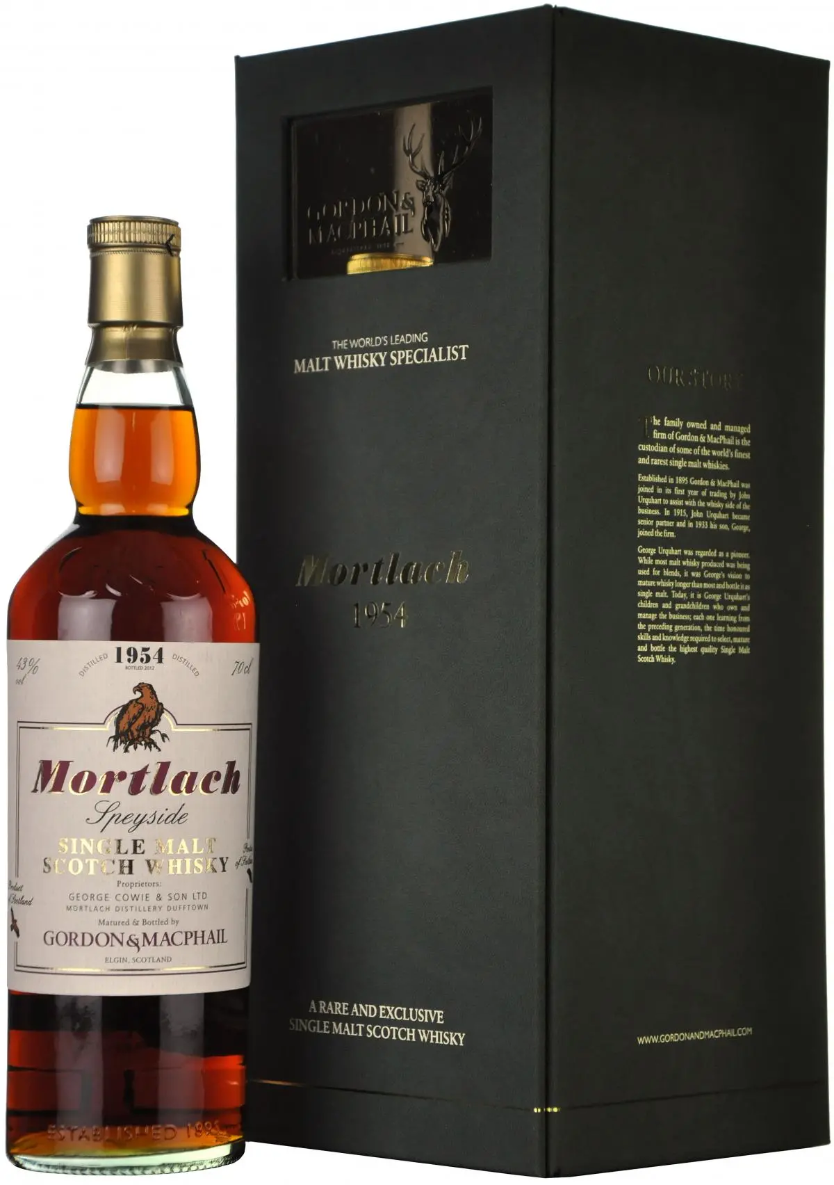 Mortlach 1954-2012 | 58 Year Old Gordon & Macphail Single Cask 494 1