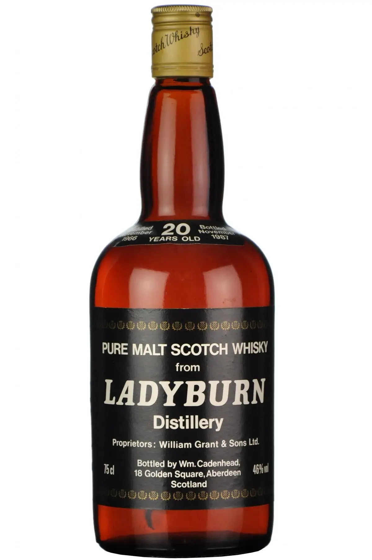 Ladyburn 1966-1987 | 20 Year Old | Cadenhead's Dumpy 1