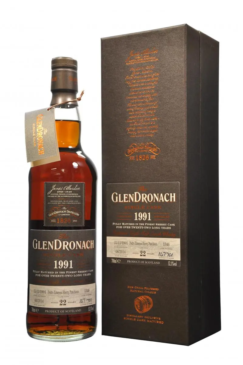 Glendronach 1991-2014 | 22 Year Old | Single Cask 1346 | Batch 10 1