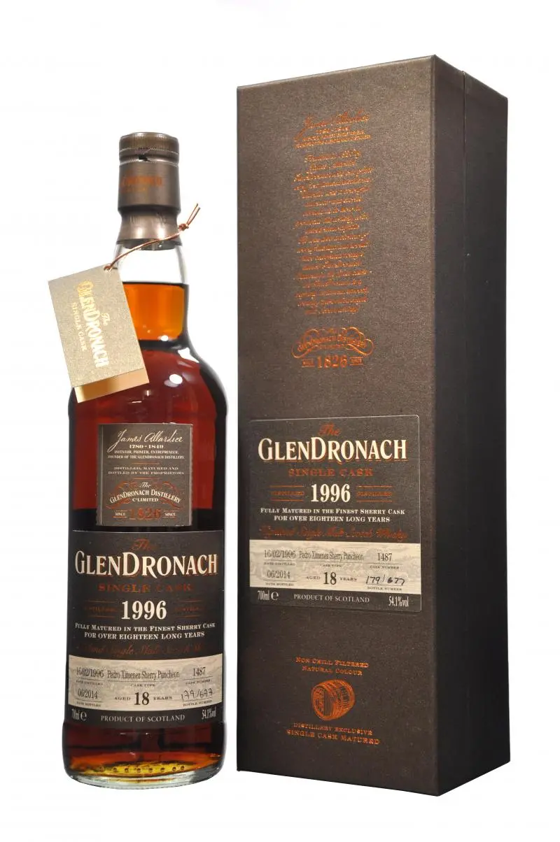 Glendronach 1996-2014 | 18 Year Old | Single Cask 1487 | Batch 10 1