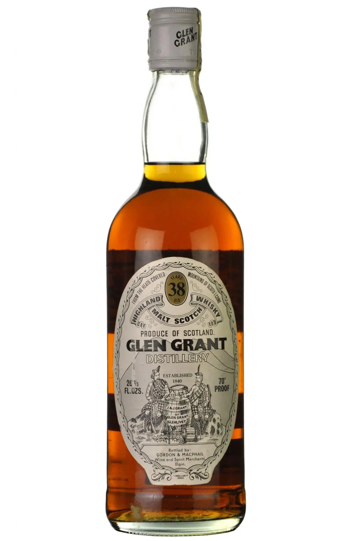 Glen Grant 38 Year Old Gordon & Macphail 1970S 1