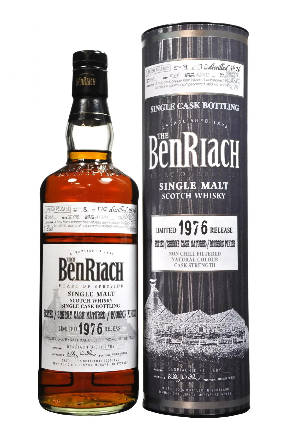 Benriach 1976-2014 | 37 Year Old | Single Cask 5463 | Batch 11 1